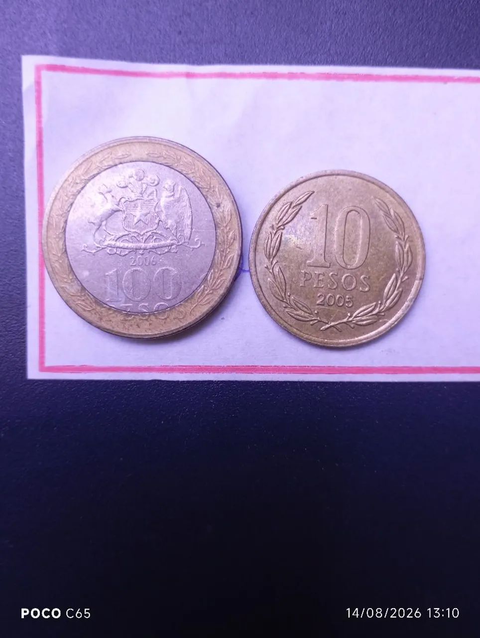 Moedas antigas peso 