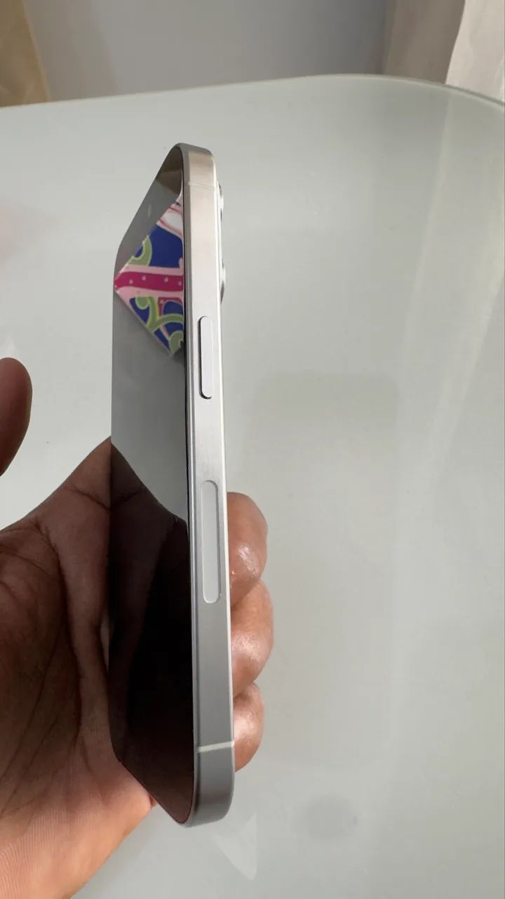 iphone 15 pro 128 GB Branco - Bateria 100% - Foto 4