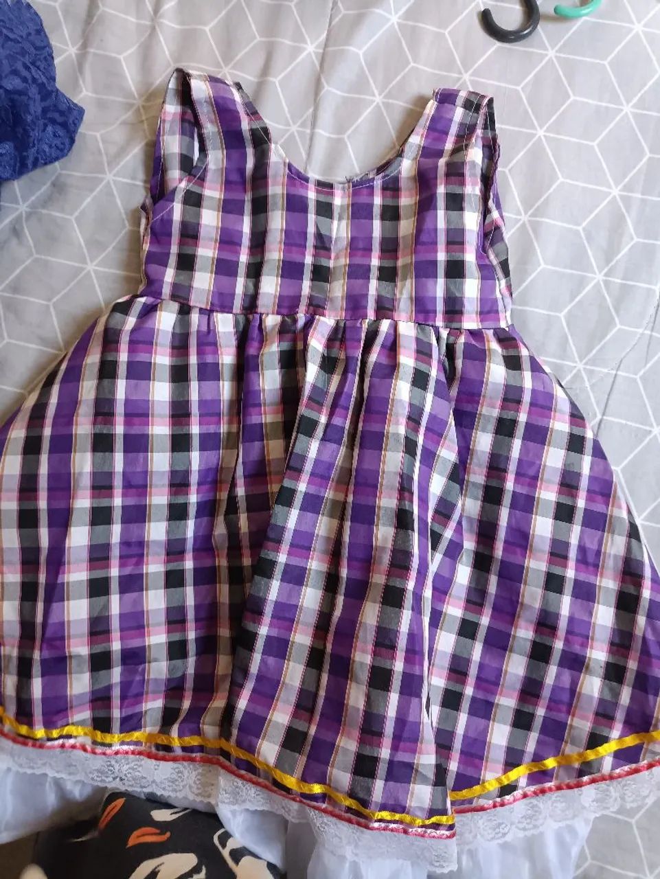 Vestido junino 1,2 anos 