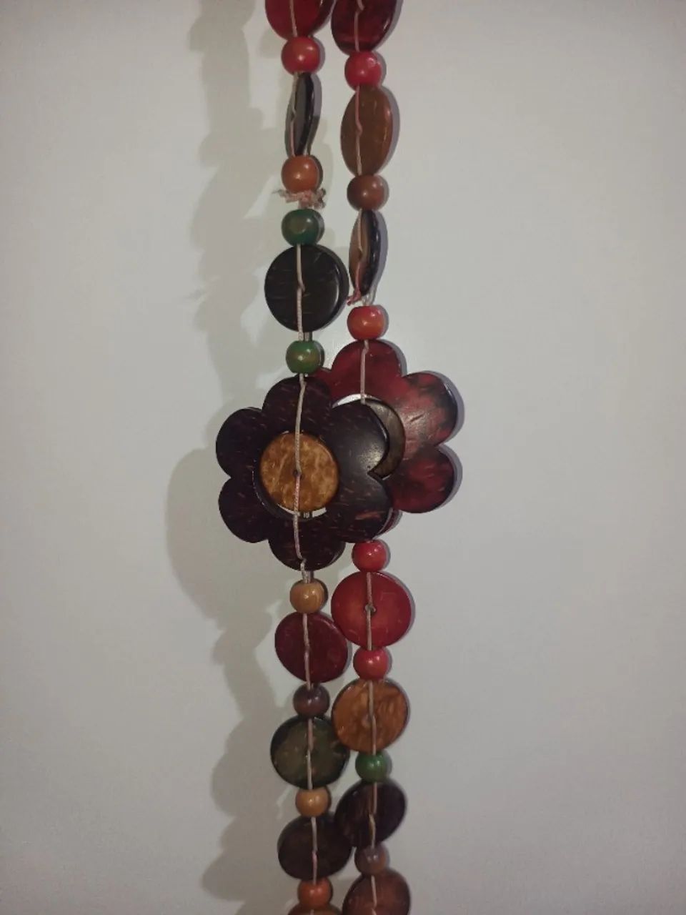 Colar de madeira (casca de coco e coquinho) - Foto 2