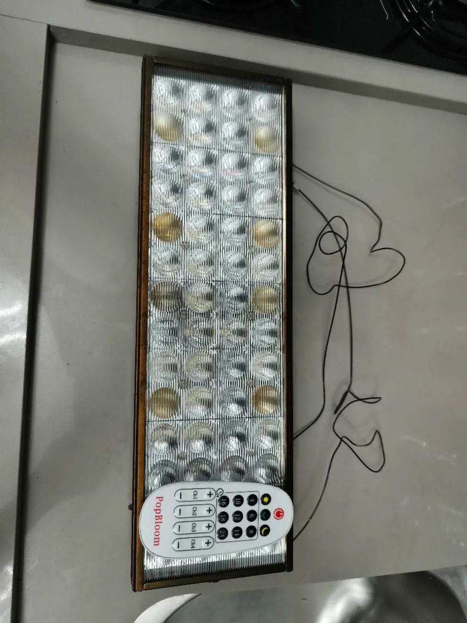 Luminaria para aquario marinho