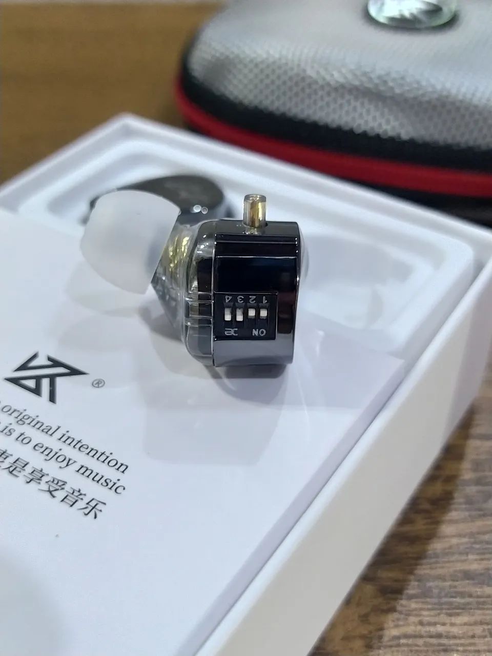 Fone Profissional KZ Castor Harman Versão Bass - Grátis Bag - Lacrado! - Foto 2