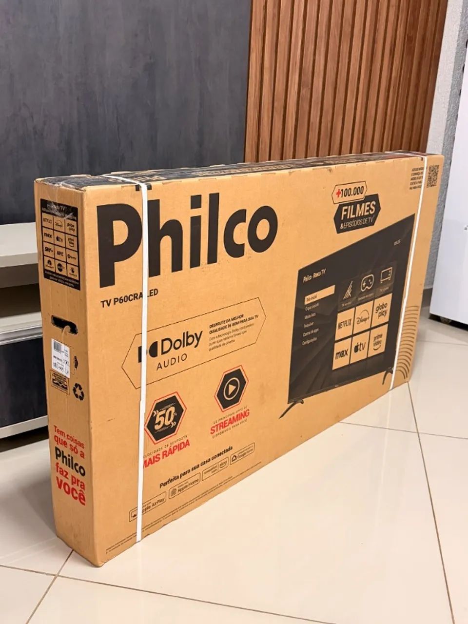 Smart tv 60 polegadas nova lacrada Philco - Foto 4