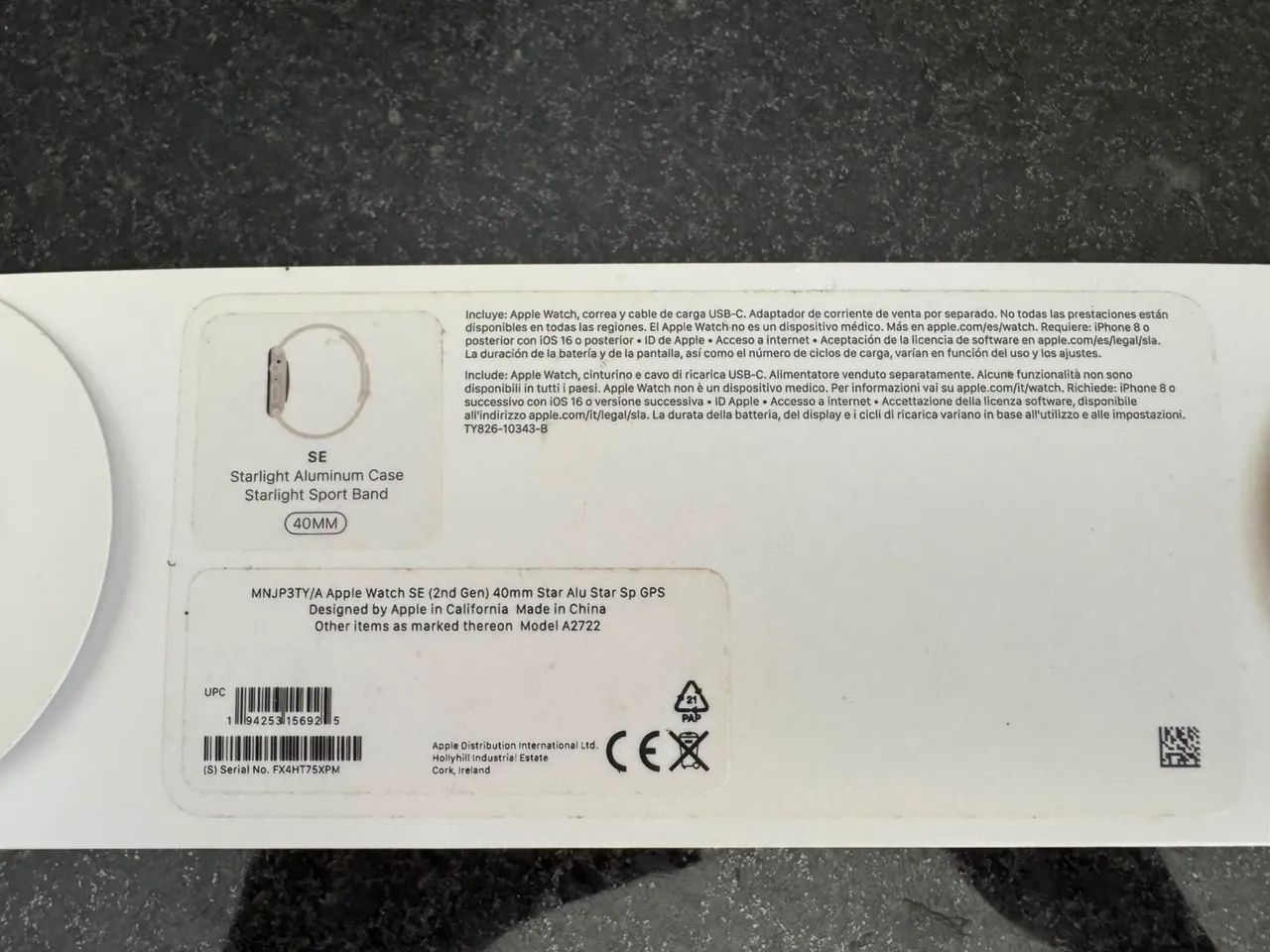 Apple Watch SE 2° geração 40mm - Foto 5
