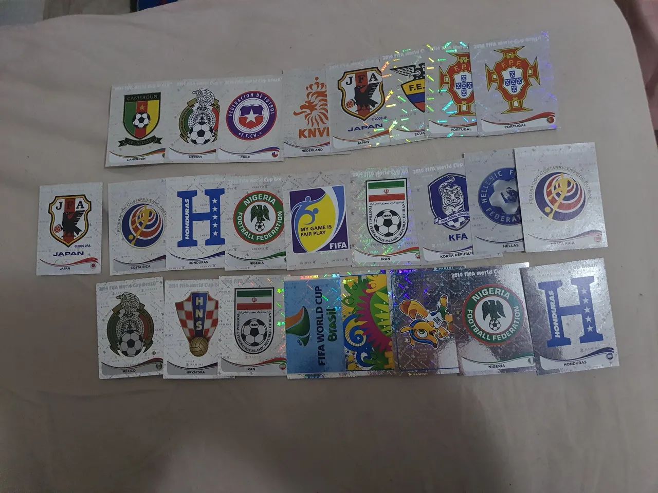 Figurinhas copa 2014