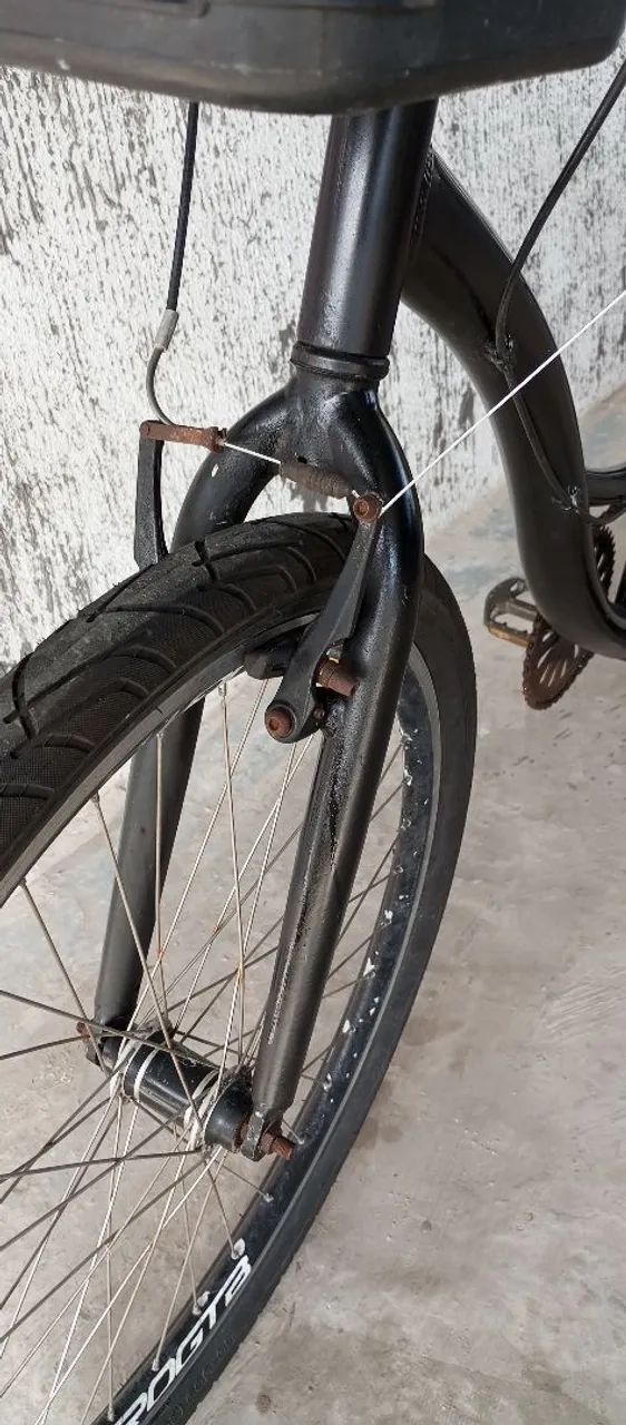 Bicicleta aro 26 alumínio usada - Foto 2