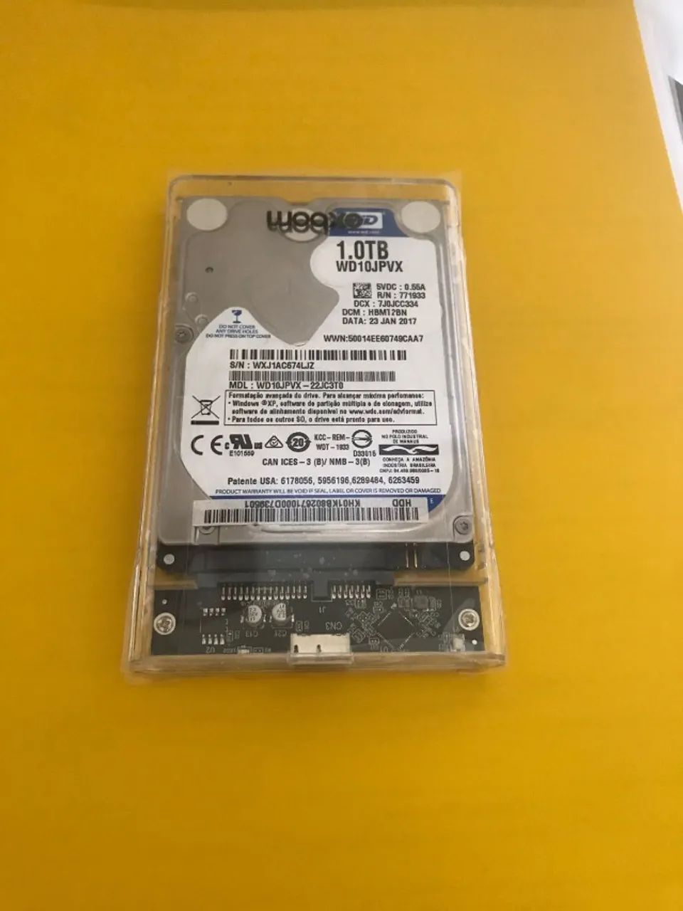 HD Portátil 1 Tera Western Digital
