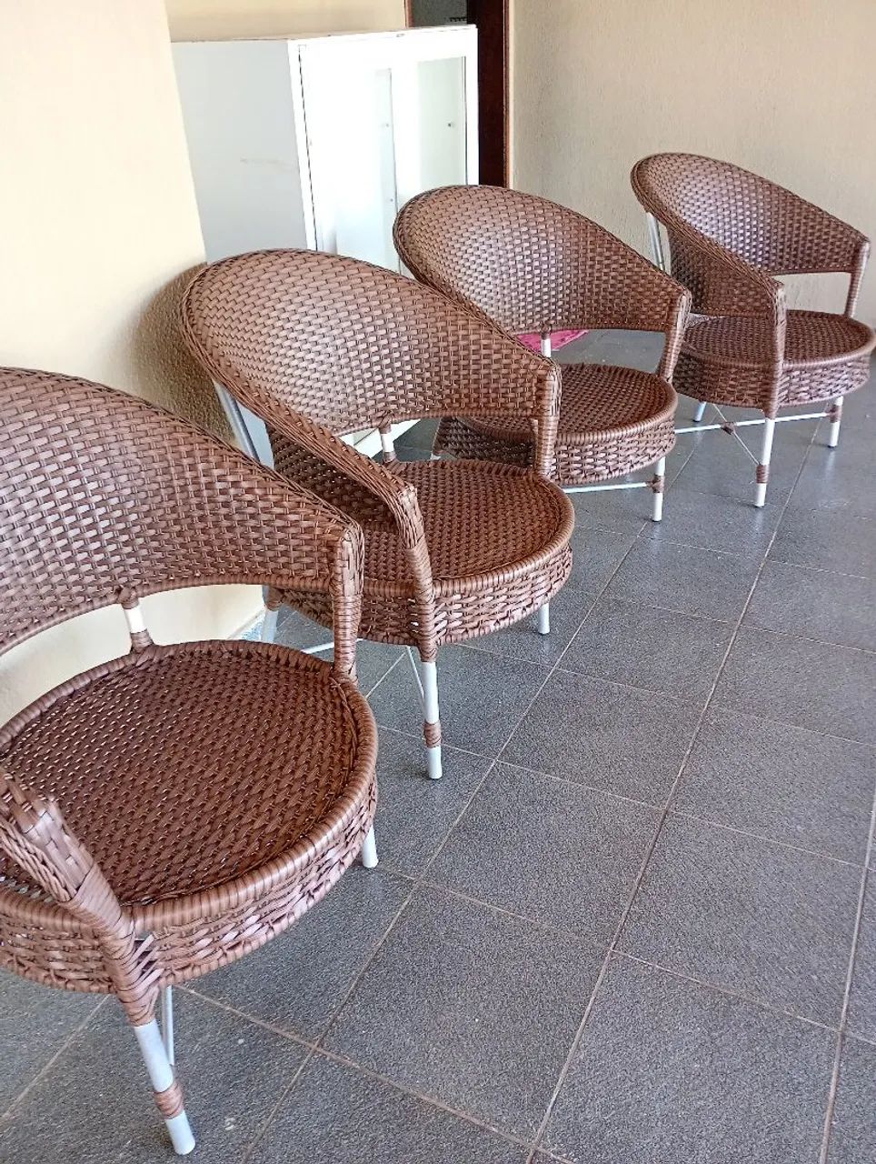 Conjunto 4 cadeiras Vime - Foto 2