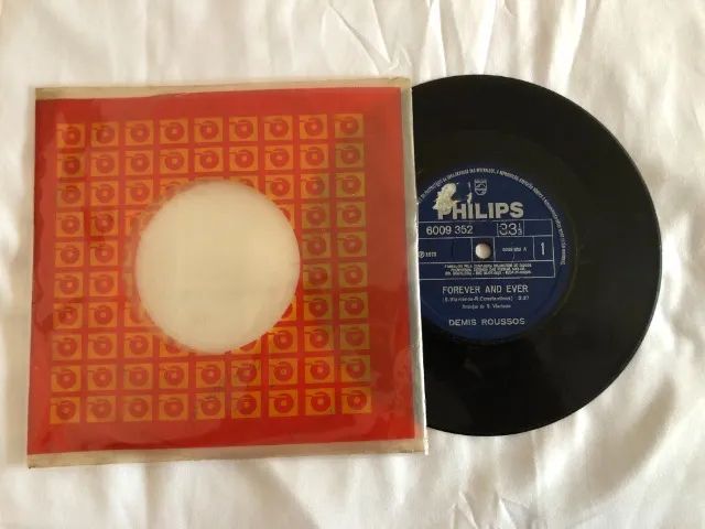 Demis Roussos: Forever And Ever (1973) Disco Vinil Compacto