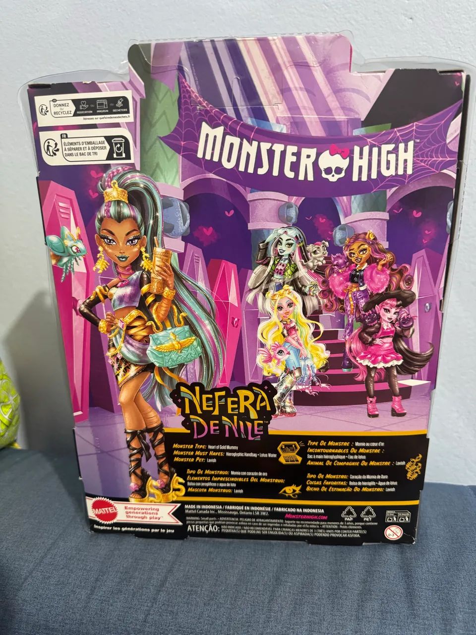 Monster High Nefera de Nile Lacrada  - Foto 5