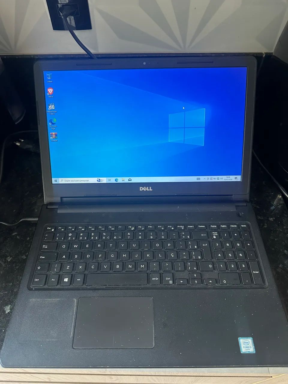 Notebook Dell Core i3 6ª Geração - SSD - tela 15.6