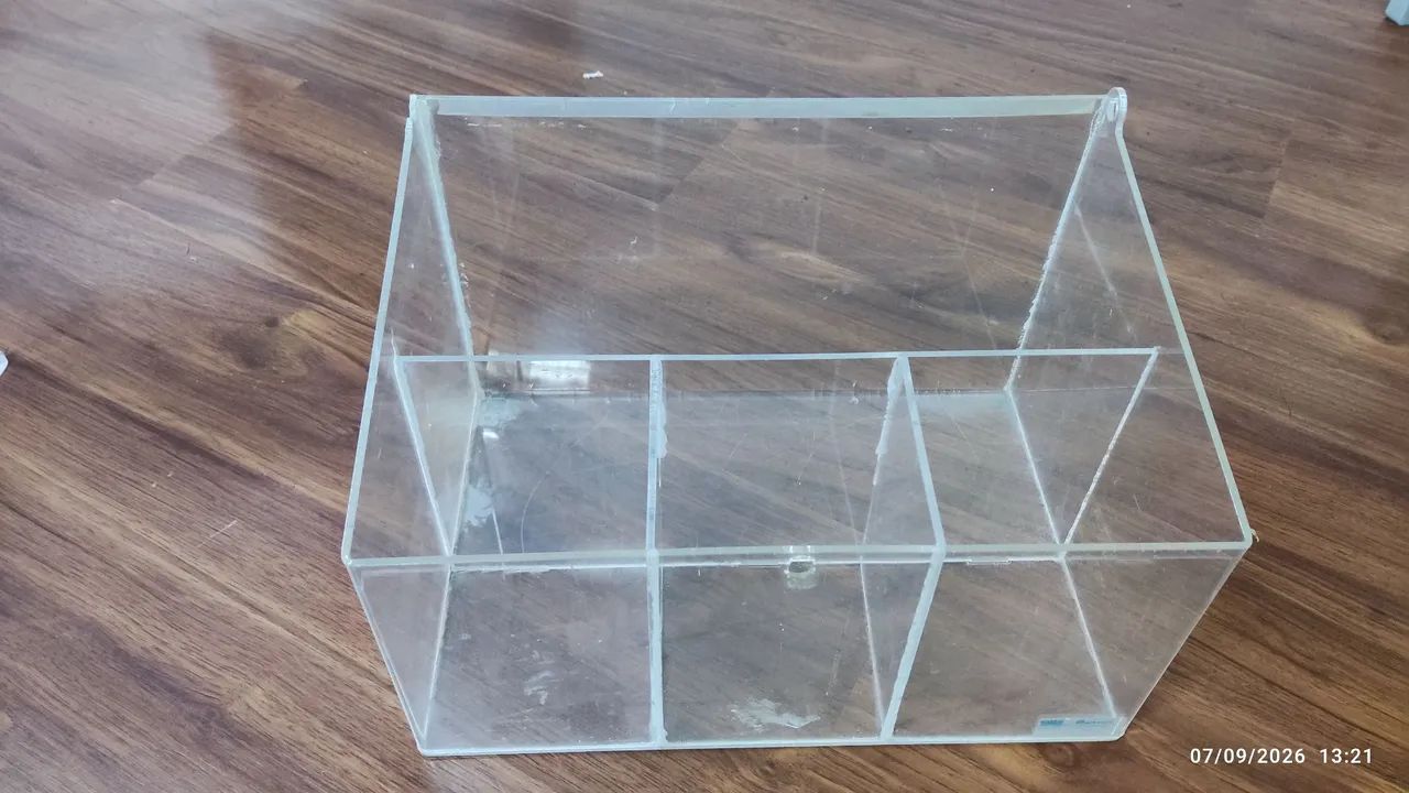 Displays em acrílico 