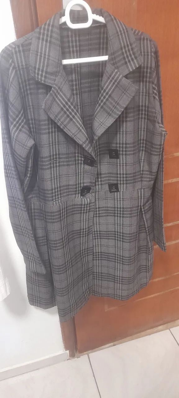 Casaco blazer alongado  - Foto 3