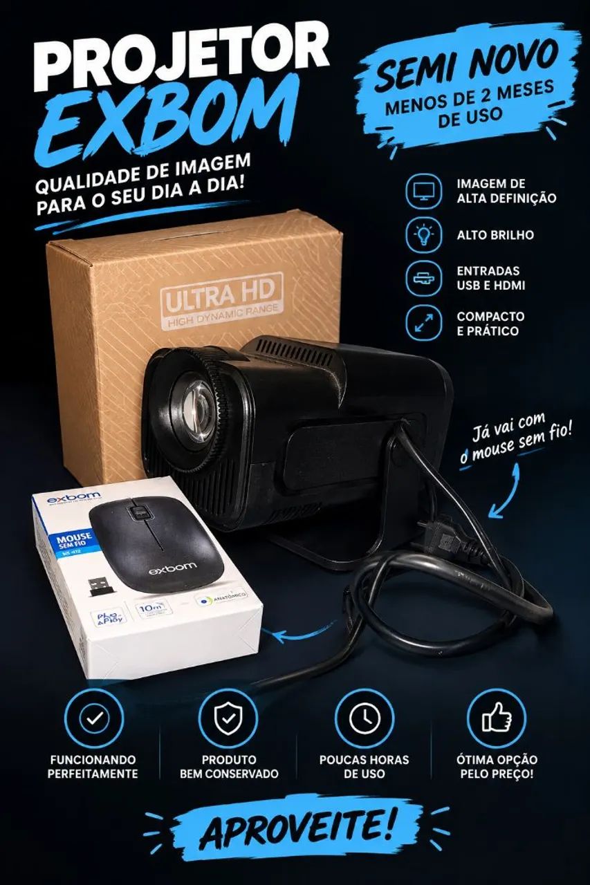 Projetor novo