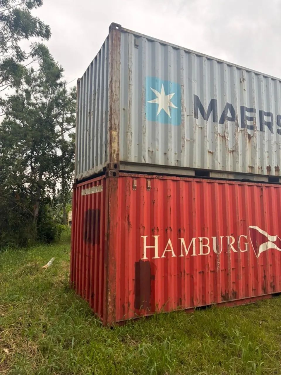 Container Dry 20 Pés à Venda - 6 Metros
