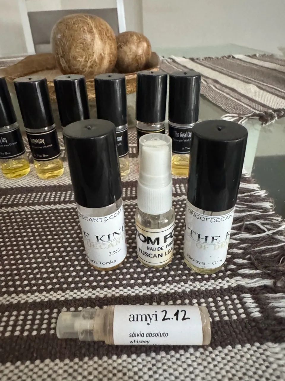 Kit decants nicho, contratipos, arabe..