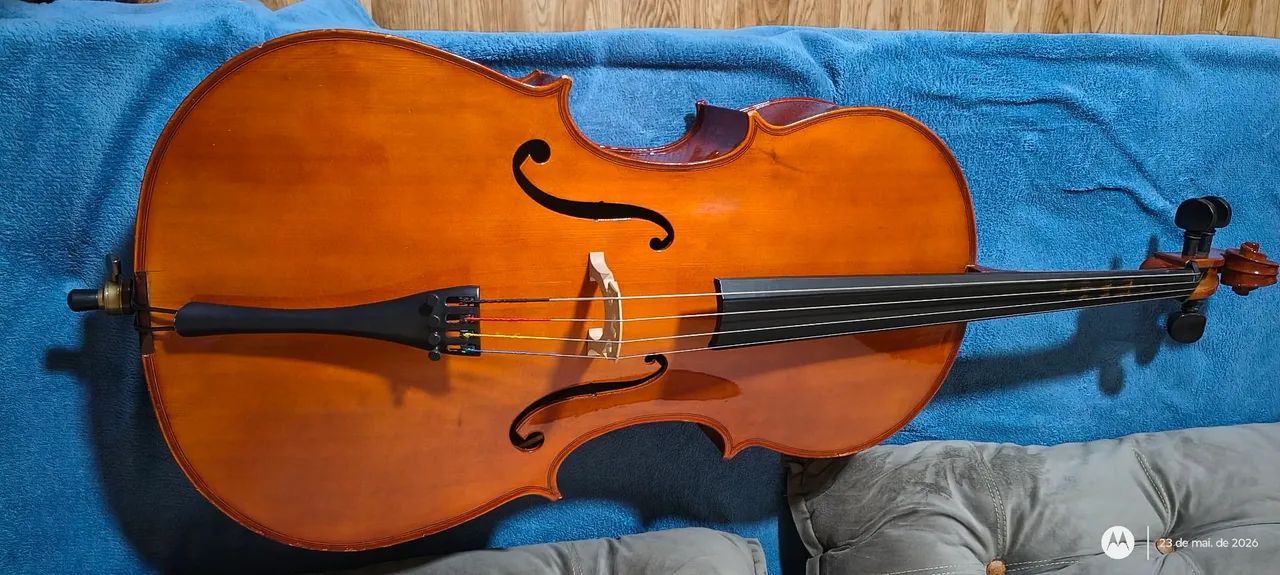 Violoncelo 3/4 barbada!!! R$ 1.250,00 - Foto 2