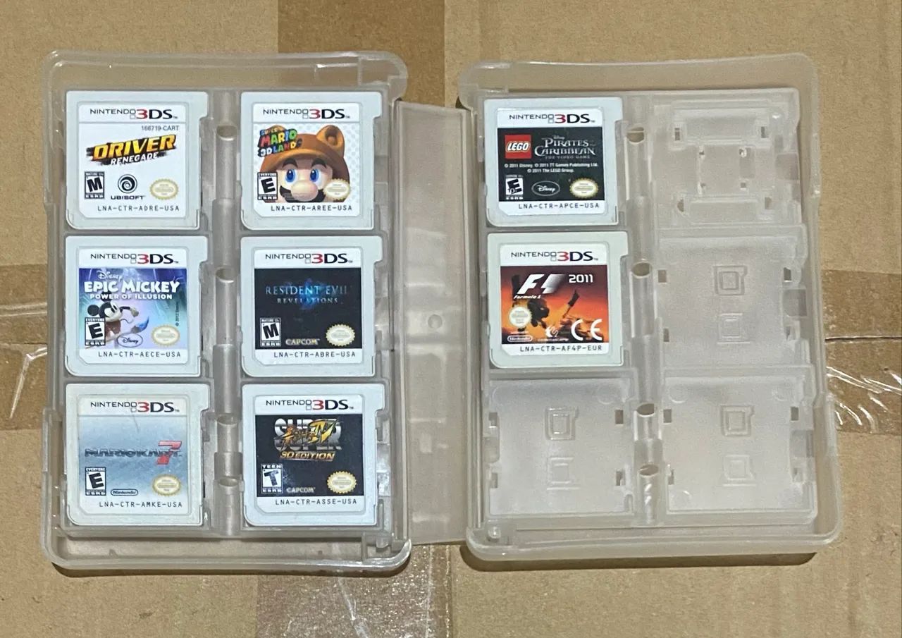 8 Jogos Nintendo 3DS - Jogos de Vídeo Game - Damas, Fortaleza