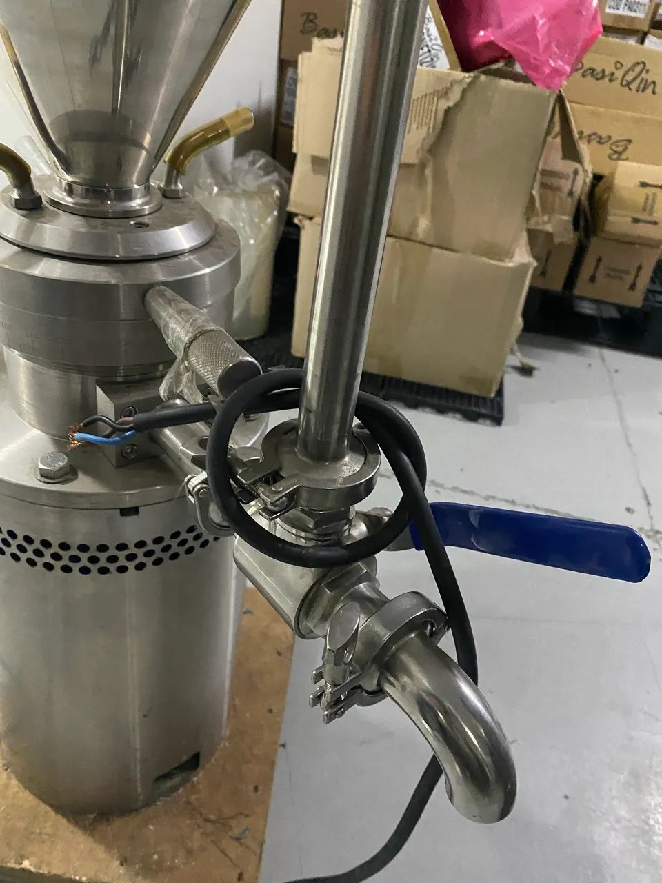 Moinho coloidal para líquidos e pastosos cosméticos alimentos  - Foto 5