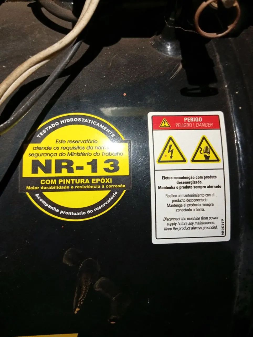 Vendo compressor de ar completo com os acessórios  - Foto 3