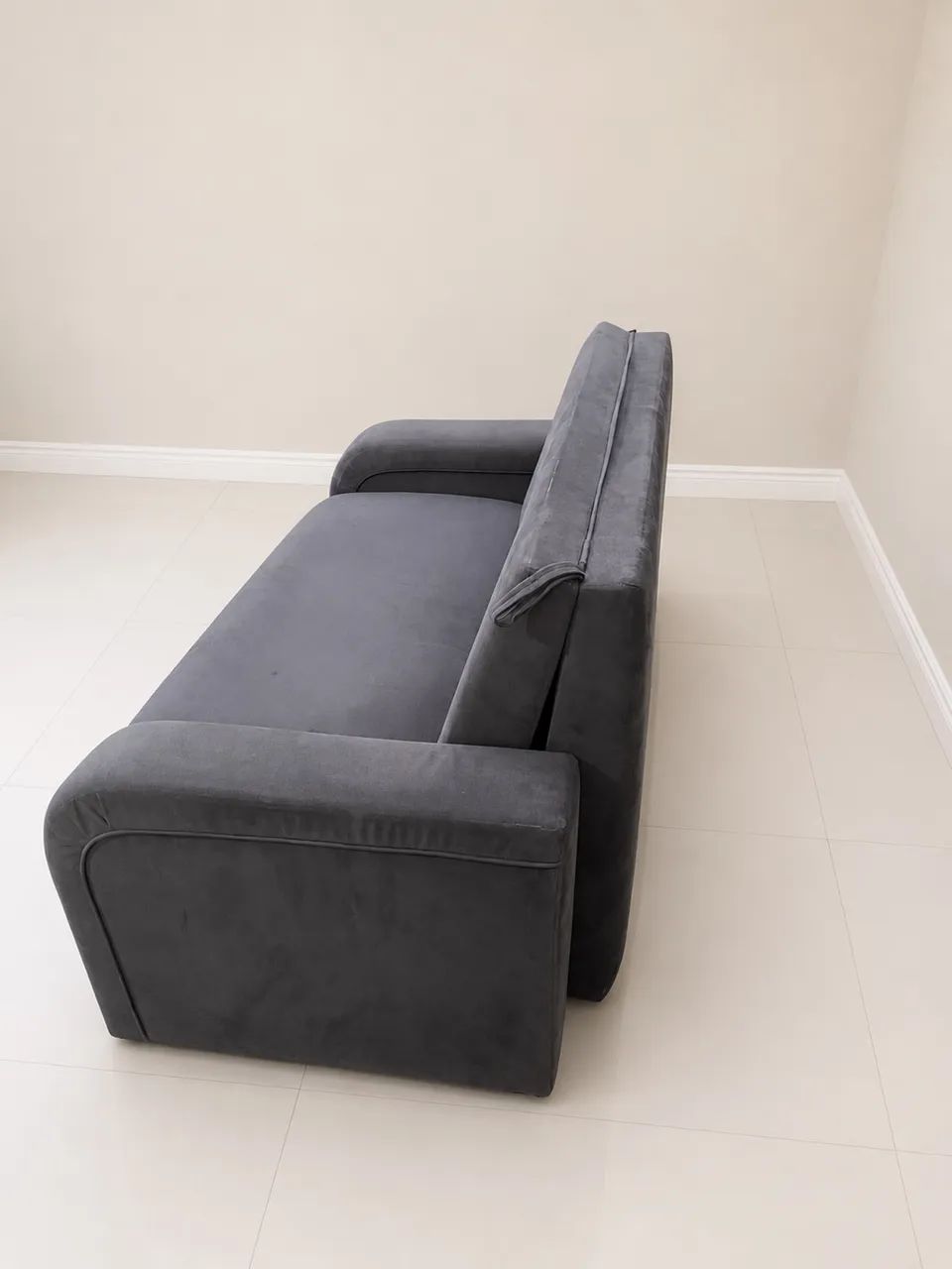 Sofa Cama Suede - Foto 3