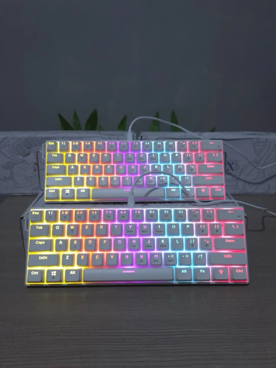 AJAZZ NK61 - Teclado Mecânico 60% Red Switch - Foto 5
