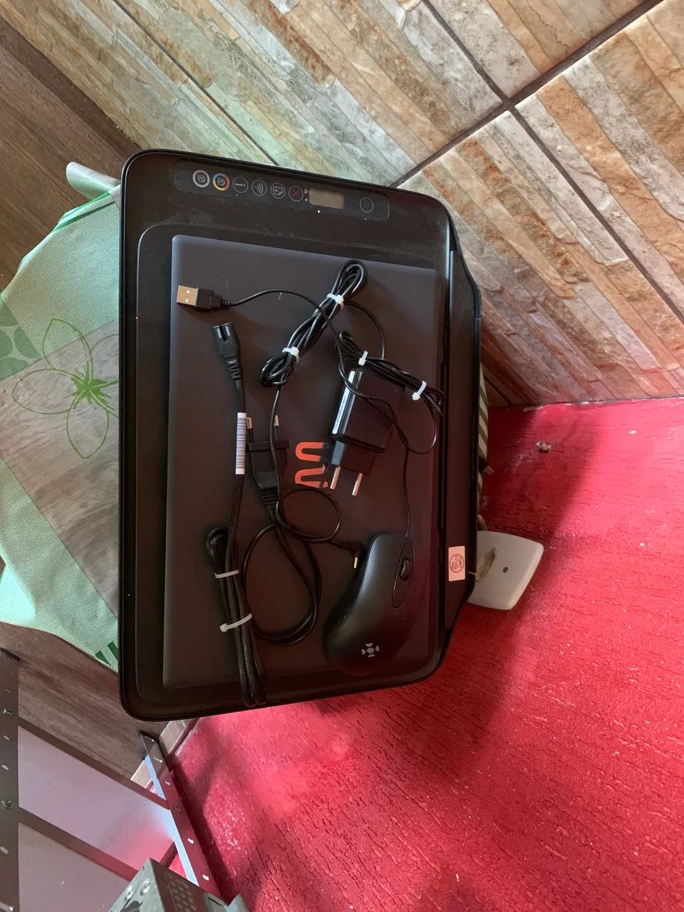 Kit e notebook e Impressora 3 meses de uso