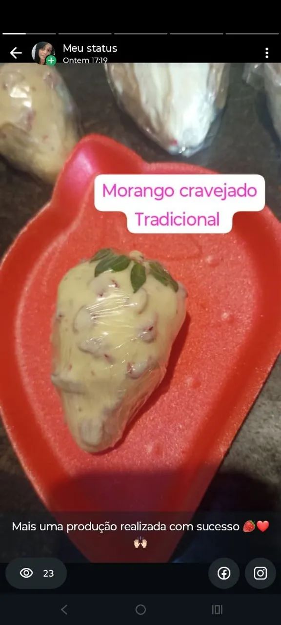 MORANGO CRAVEJADO 15,00 - Foto 2