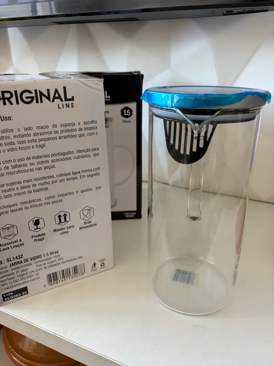 Jarra de vidro 1,5l - Foto 4