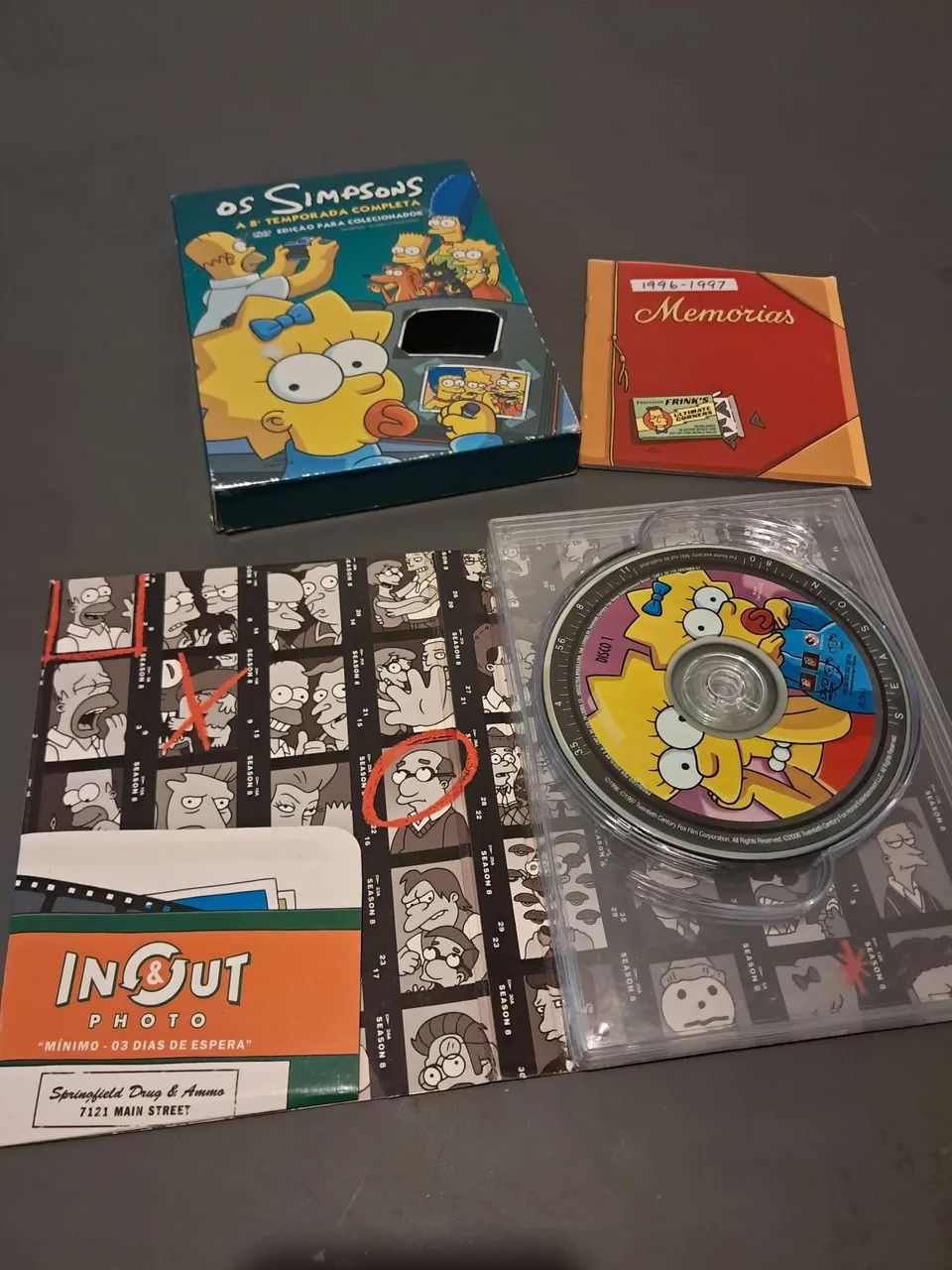 Coleção DVD Simpsons Temporada 8 - Box - Foto 2
