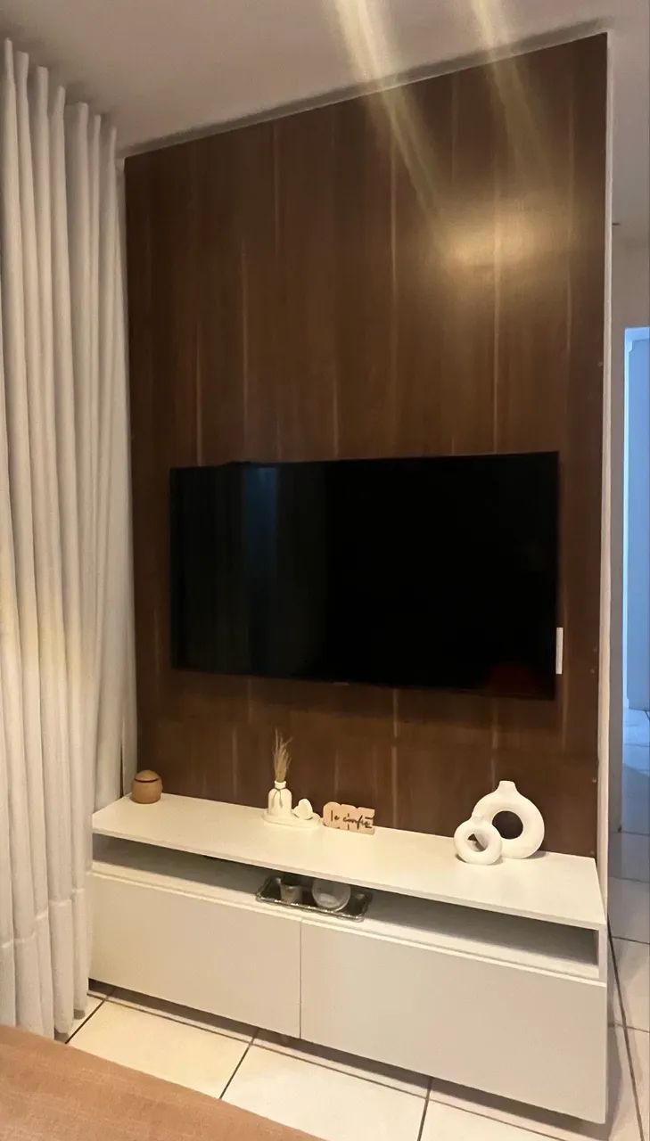 Rack com painel de tv planejado de MDF  - Foto 2