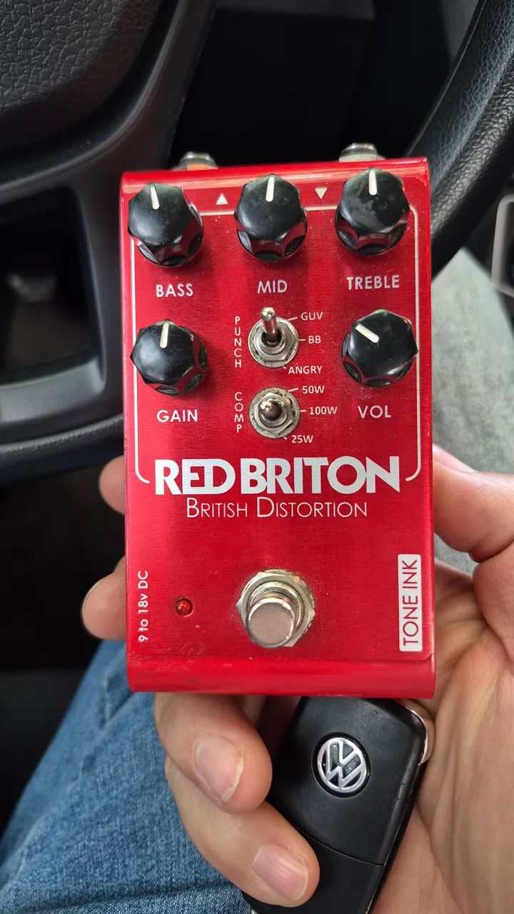 PEDAL RED BRITON TONE INK