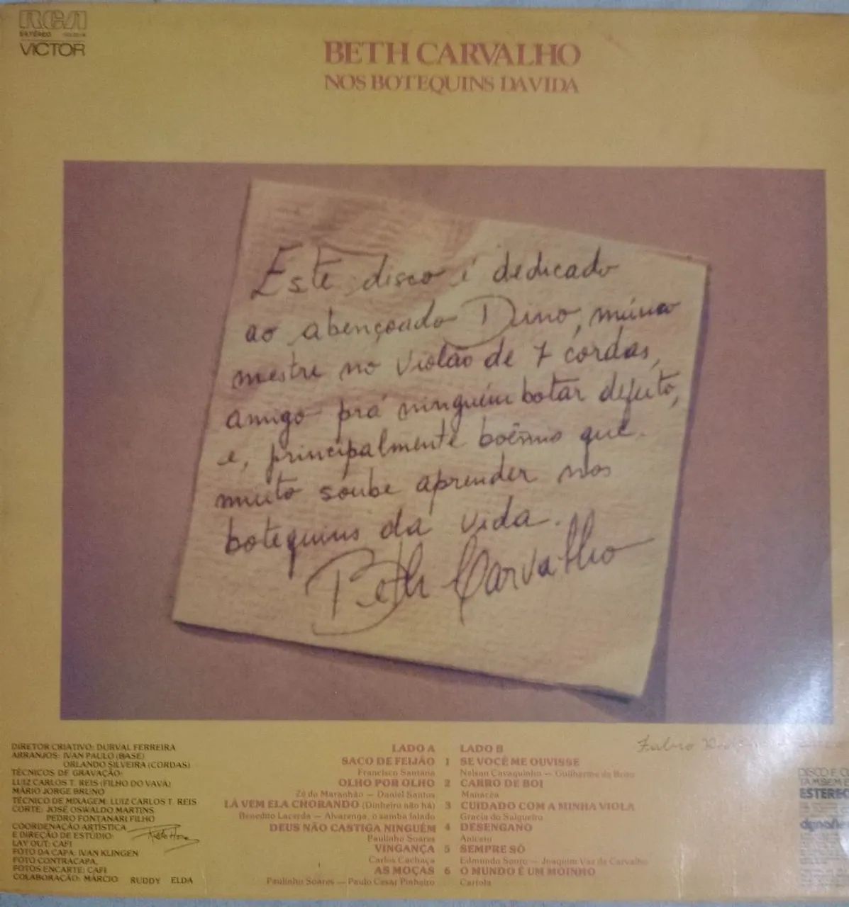 LP Beth Carvalho Nos Botequins da Vida - Foto 2