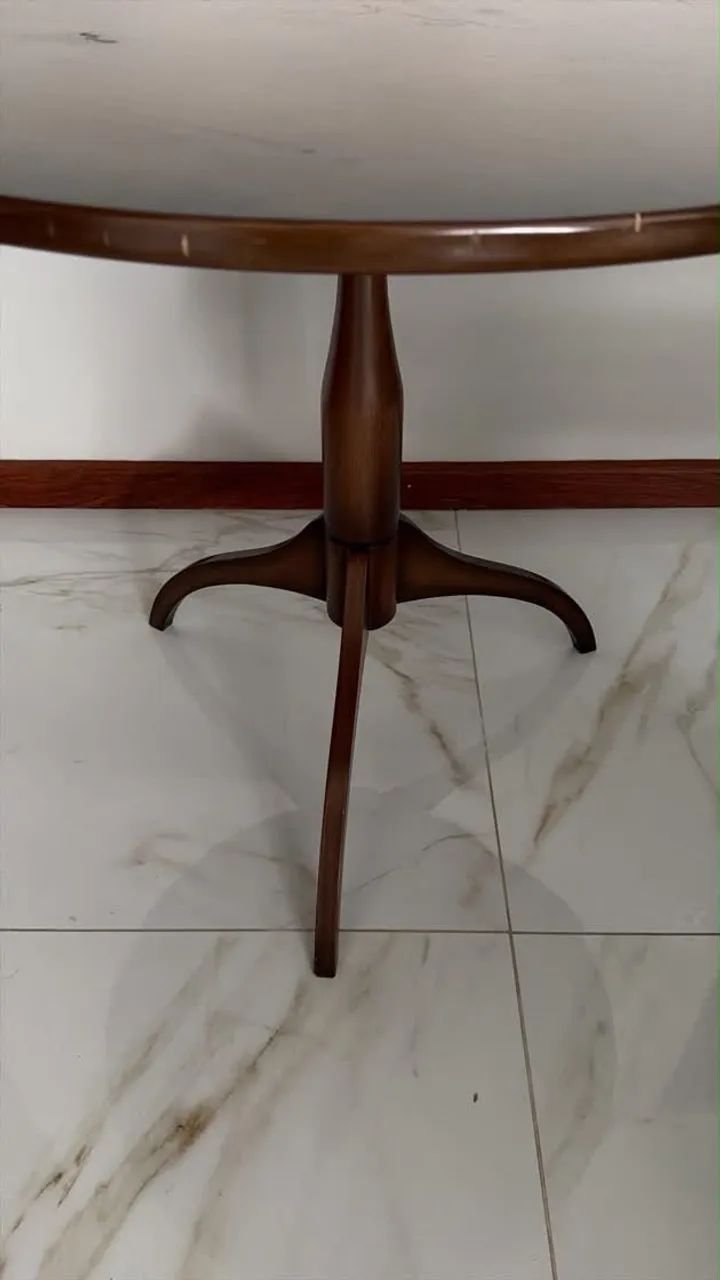 Vendo mesa de madeira Imbuia  - Foto 2