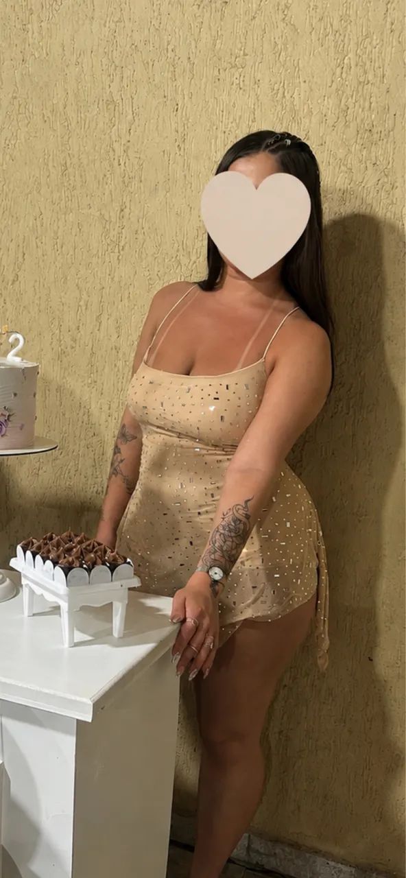 Vestido Shein Damasco - Foto 2