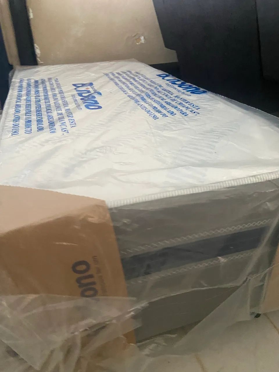 CAMA BOX SOLTEIRO EM MOLAS ENSACADAS  - Foto 2