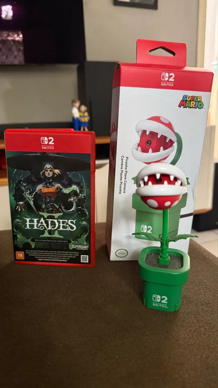 Nintendo Switch 2 + Piranha Câmera + Jogo - Foto 4