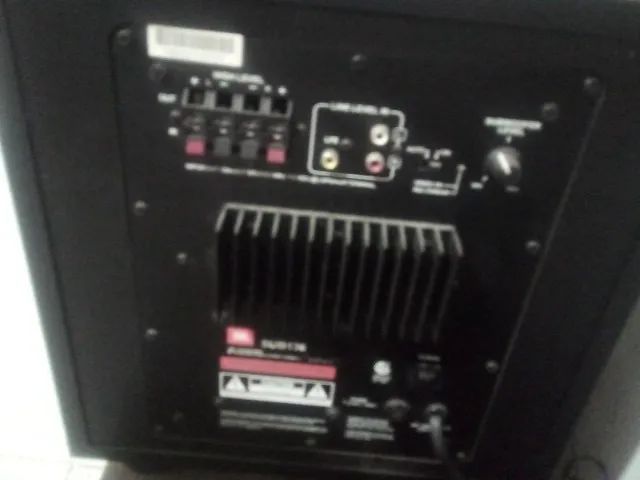 Receiver e subwoofer Jbl amplificada ( receiver com problema na saida ) A. proposta - Foto 5