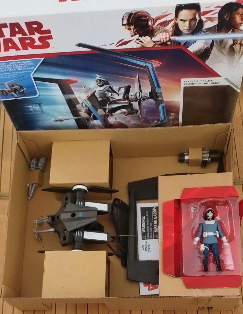 "Promoção" Star Wars - Speeder da Polícia de Canto Bight - Foto 2