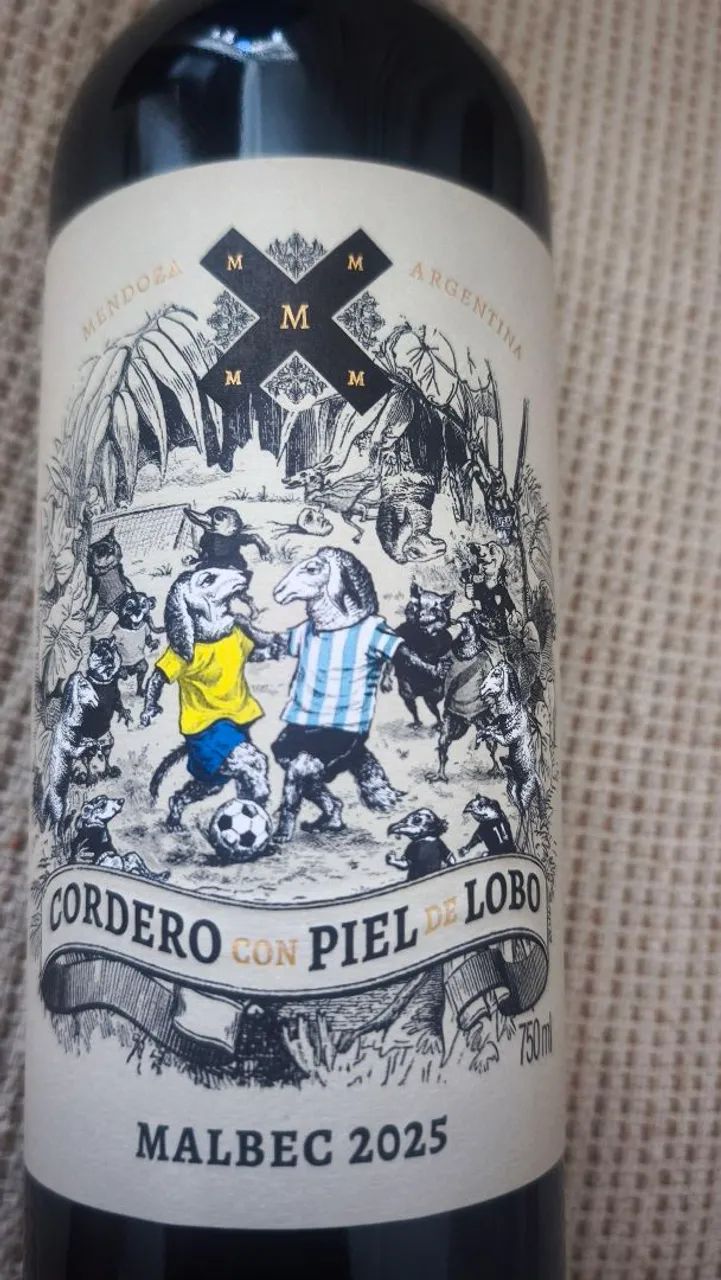 Vinho cordeiro com Puel de Lobo Malbec - Foto 3