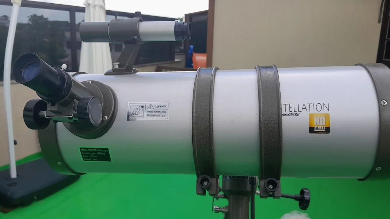 Telescópio constelation 1400x 150mm 