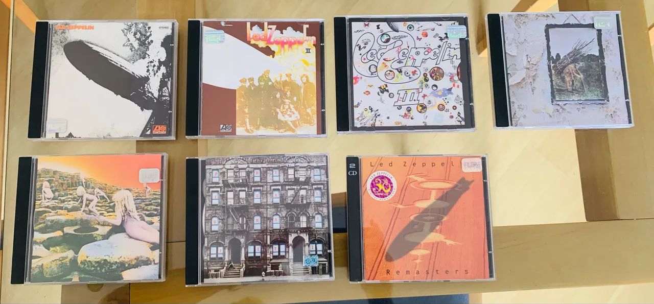 Lote 7 CDs Led Zeppelin - Coleção Clássica - CDs, DVDs etc - Vila