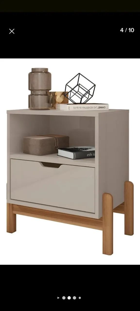 Antares Single-Drawer Nightstand65570225399427122