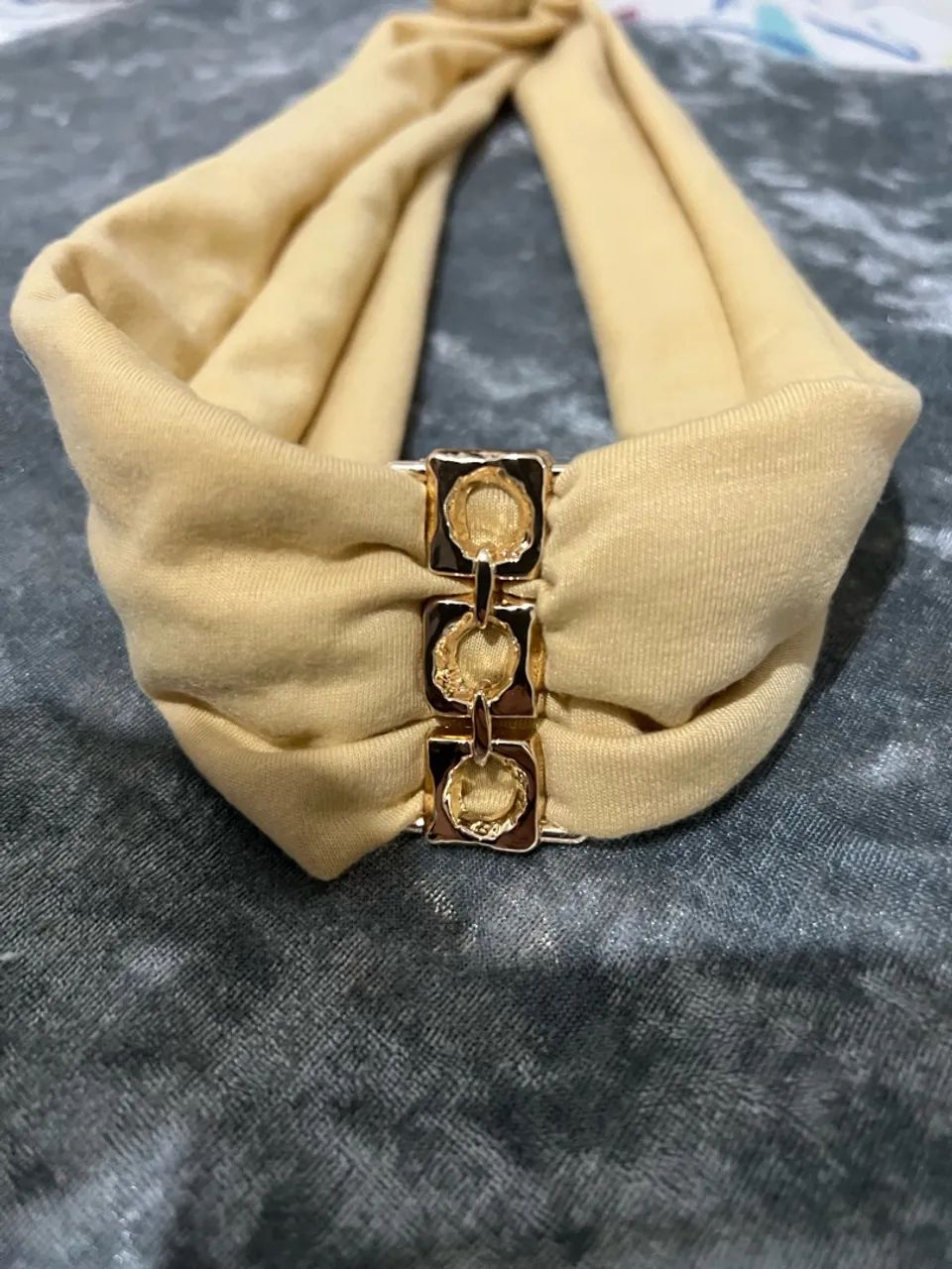 Choker nude de amarrar - Foto 4