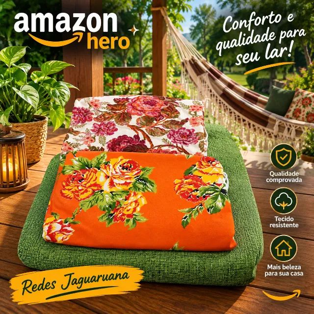 REDE JAGUARUANA "ESTAMPADA" - Foto 2