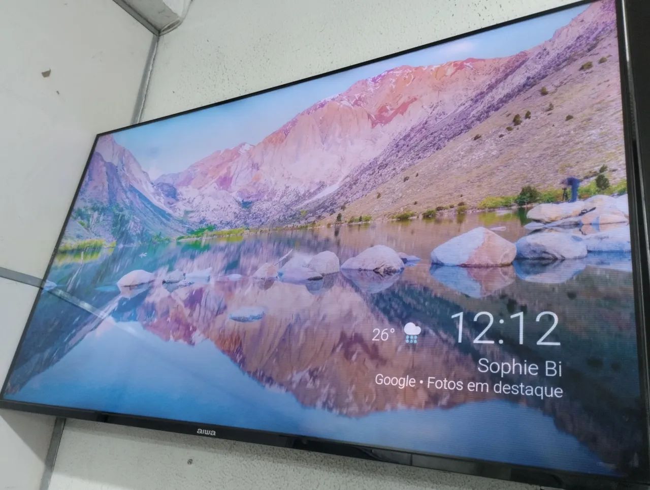 Tv de 50 Alwa Android Smart 4k borda Infinita  - Foto 2