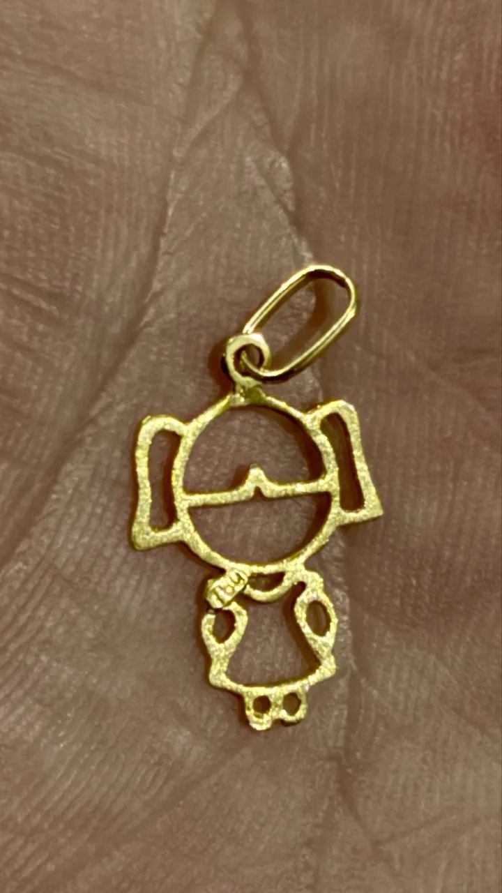 Pingente Ouro 18k 750 