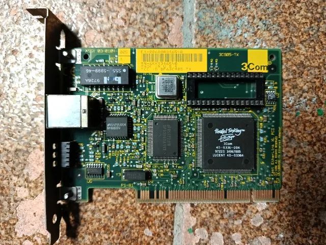 Placa de rede PCI 3com parallel tasking - Foto 2