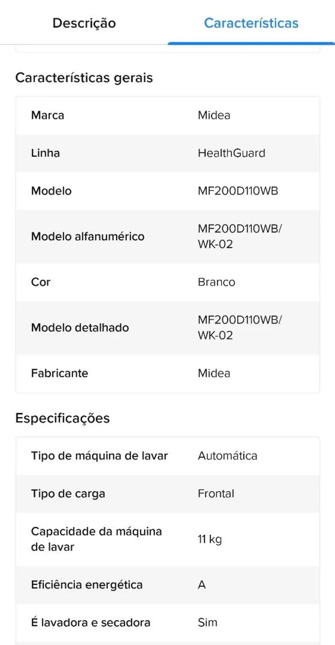 Lava e seca midea - Foto 4