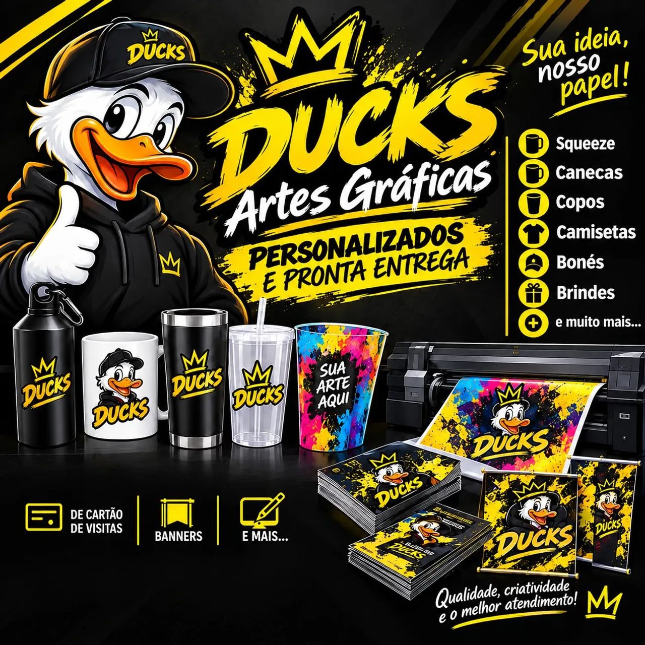 Ducks Gráfica e Personalizados 